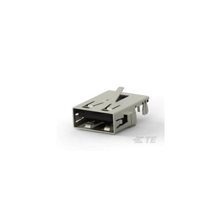Te Connectivity USB CONNECTOR DIP TYPE  BLACK 1932733-1